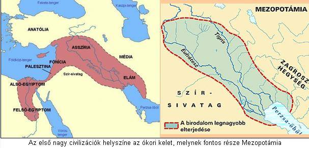 Ókori kelet térkép